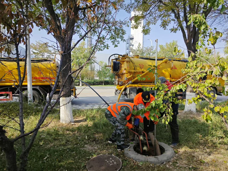 六合厂区管道清洗